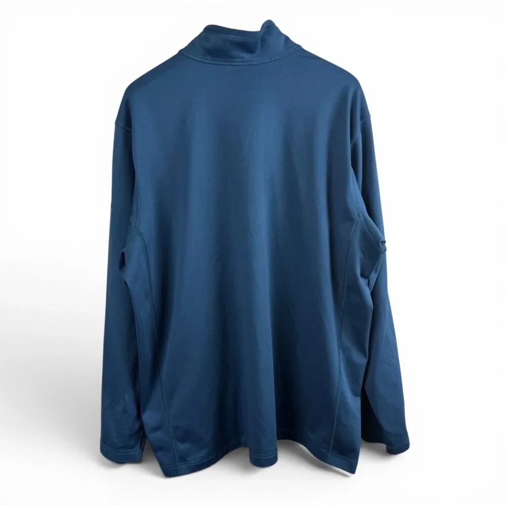 LIMITED The North Face 1/4 Zip Pullover Mens XXL Blue Arizona State Troopers
